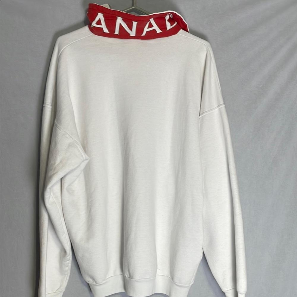 Vintage Canada 1/4 zip sweater - Picture 4 of 5